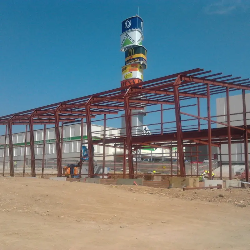 Estructura metálica mayo